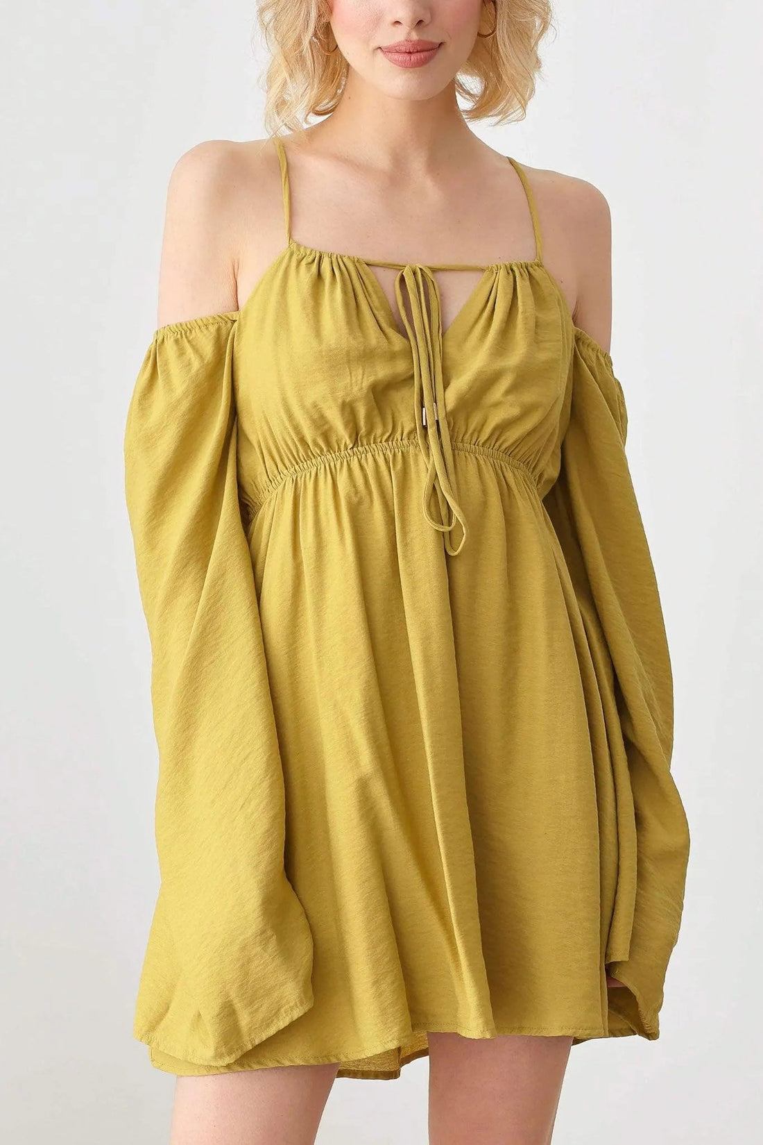 Off-Shoulder Loose Casual Mini Dress