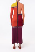 Apollonis Knit Maxi Dress in Multi Merino Wool Cashmere - Image 6