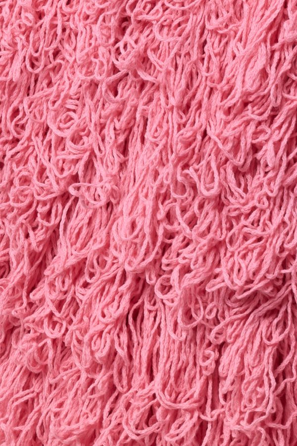 Liam Knit Mini Dress in Rosa Cashmere Silk - Image 4