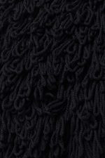 Corus Knit Maxi Dress in Black Cashmere Silk - Image 4