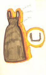 Adaline Midi Dress in Cognac Nappa Leather - Image 7