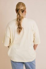 Plus Size Rodeo Club Graphic Oversized Short Sleeve Western Boho Dallas Tee - Image 2