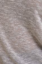 Plus Size Gray Knit Oversized Short Sleeve Lightweight Sweater Top - Image 6