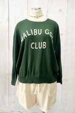 Plus Size "Malibu Golf Club" Graphic Knit Long Sleeve Crew Neck Relaxed Fit Sweater - Image 5