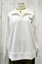 Plus Size "Augusta Georgia Golf Club" Quarter Zip Cotton Pullover Sweatshirt - Image 4