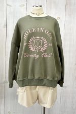 Plus Size "Hole In One Country Club" Vintage Golf Oversized Sweatshirt - Image 5