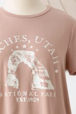 Plus Size "Arches Utah" Graphic T-Shirt Top - Image 3