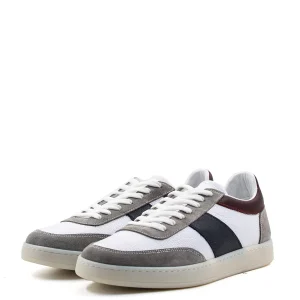 Men’s Casual Low-Top Leather Sneakers | Soft, Lightweight & Breathable Patchwork Design