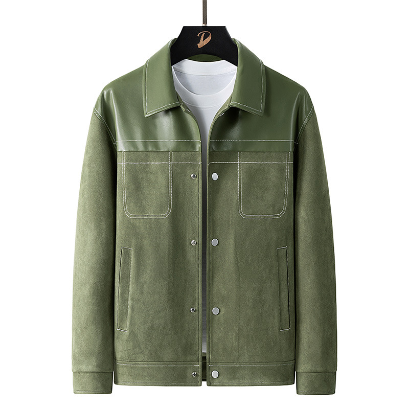 Men’s Autumn/Winter Color-Blocked Jacket | Thick Warm Street-Style Outerwear | Two Colors · Trendy & Comfortable - Image 6