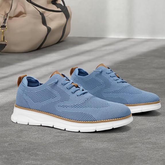 Lightweight Breathable Knit Men’s Casual Sneakers – Soft, Flexible & Comfortable - Image 5