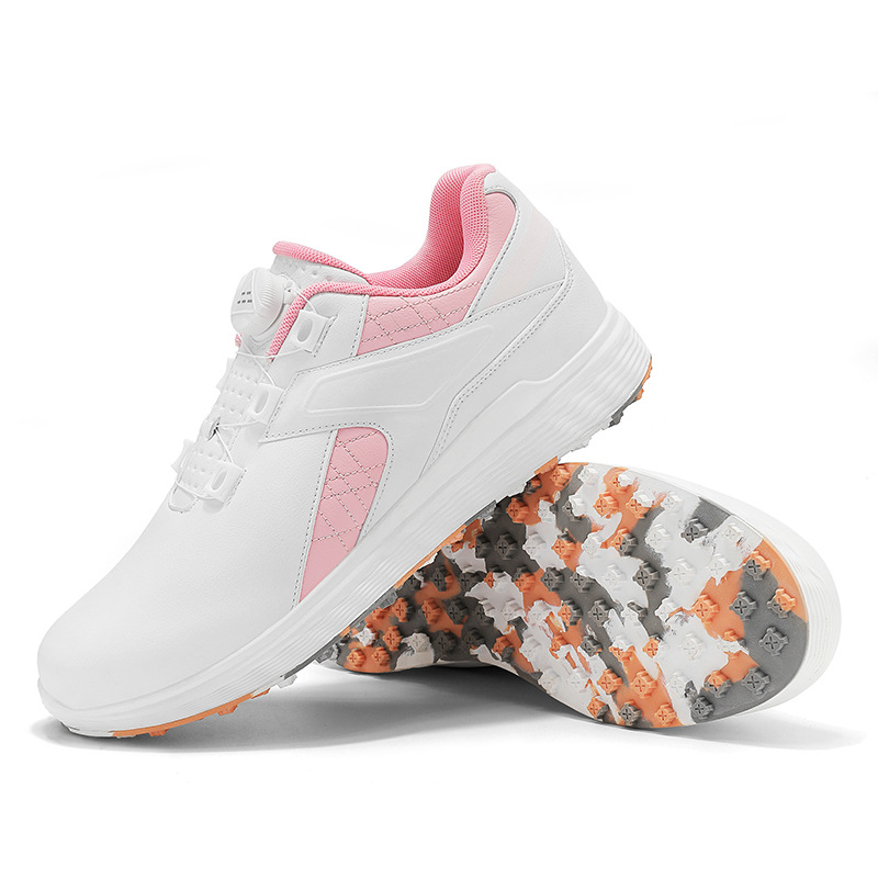 Unisex Dial Closure Golf Shoes | Waterproof Non-Slip Cushioned Outdoor Sneakers - Image 2