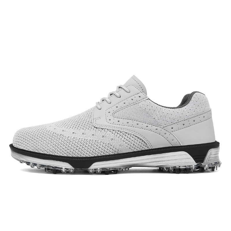 Men’s Dial Closure Anti-Slip Golf Shoes | Lightweight Cushioning | Breathable Knit Upper - Image 3